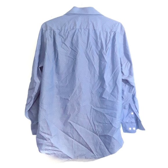 Kirkland Signature Men's Blue Dress Shirt Size Large - Picture 2 of 4